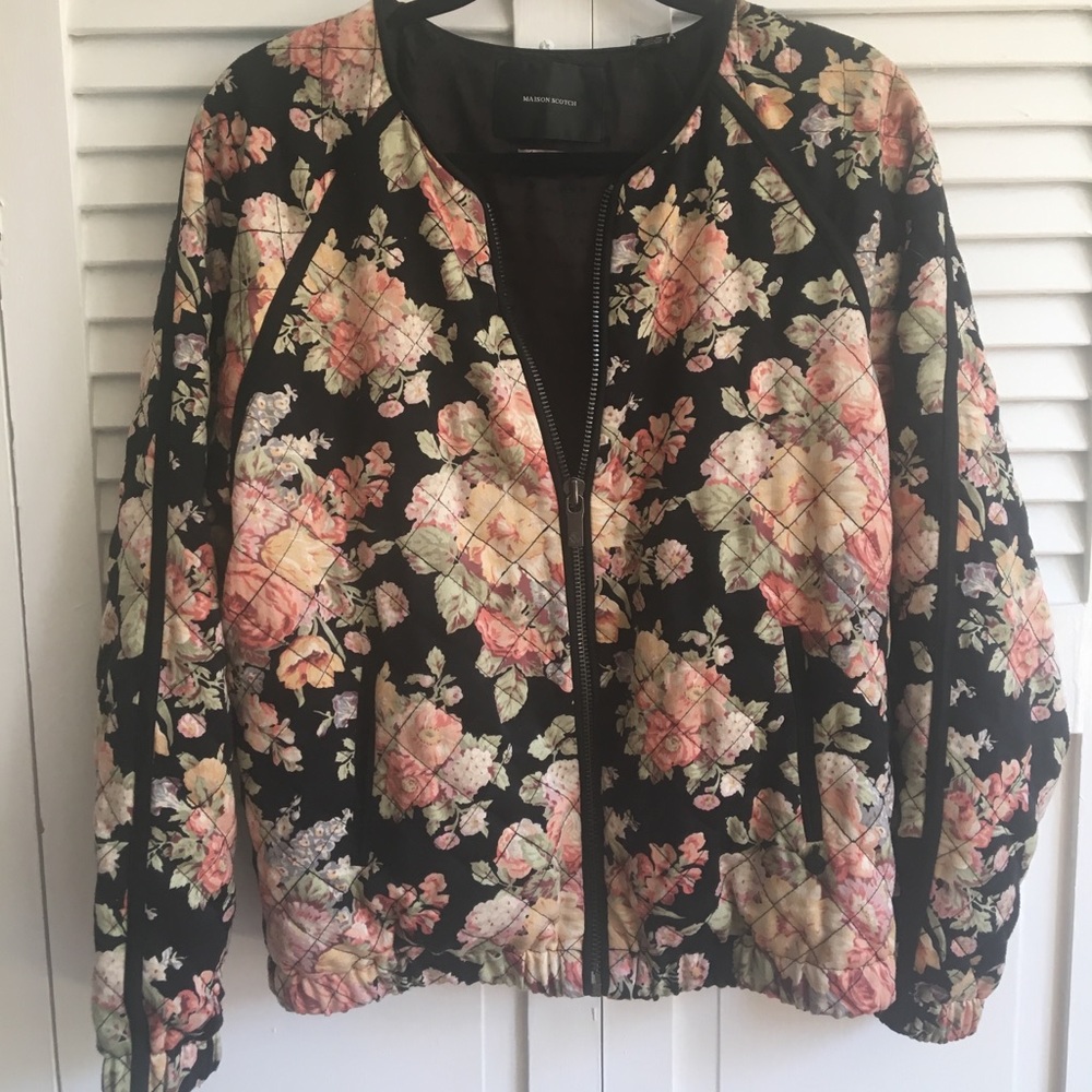 Scotch & Soda Floral Bomber